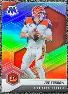 Joe Burrow 2021 Panini Mosaic #47 Silver Prizm - Bengals - Imagen 1 de 2