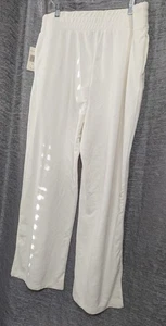 Juicy Couture Women's Bleached White Terry Cloth Sweatpants XXL NWT  - Picture 1 of 6