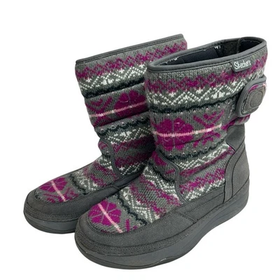Botas de gamuza y suéter SKECHERS TONE-UPS 38716 Sherpa piel sintética para mujer talla 8 LEER Foto 1 de 4