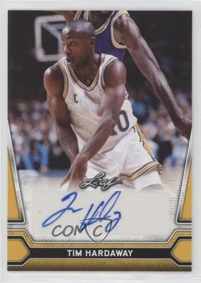 2021 Leaf Multisport Blaster Auto Gold Tim Hardaway #BA-TH1 Auto HOF - Image 1 of 2