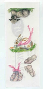 CREATIVE MEMORIES BABY GIRL ITEMS STICKER STRIP BN &NLA - Picture 1 of 1