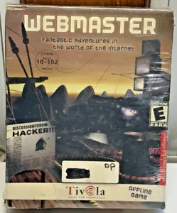 Webmaster Vintage PC Game 1999 on CD Rom Windows Mac Tivola Publishing - Picture 1 of 7