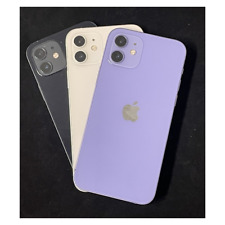 Apple iPhone 12 128-64GB Unlocked Verizon Cricket 5G - Purple/White/Black