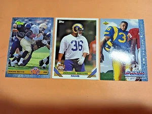 1993 Topps Upper Deck Classic Football Jerome Bettis ROOKIE 3 Card Lot - Picture 1 of 2