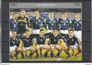 Kyrgyzstan 2000 ☀ Football Team Yugoslavia MSS ☀ Mint never hinged (**) - Picture 1 of 1