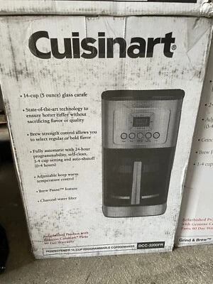 Cuisinart DCC-3200 PerfecTemp 14-Cup Programmable Coffeemaker - Stainless Steel - Image 1 of 4