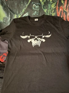 Danzig Skull Black T-Shirt Medium Soft Cotton Misfits Samhain - Picture 1 of 1