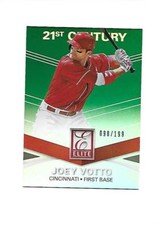 2015 PANINI ELITE 21st Century Green JOEY VOTTO  (Reds) #098/199
