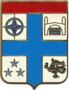 7° Division Blindée, (I.F.O.R.) Etat Major MOSTAR, croix bleue,Delsart (E64) - Imagen 1 de 2