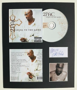 2 PAC - signed handsigniert - LOYAL TO THE GAME - Album Display - Bild 1 von 1