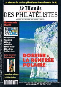 Le Monde Des Philatélistes N°499 sep 1995: La rentrée polaire - Picture 1 of 1