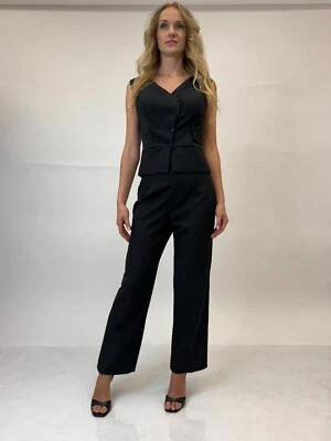 Woman's Formal Suit Pants Vest Party Wedding Graduation Office 3PCS Set - Image 1 of 4