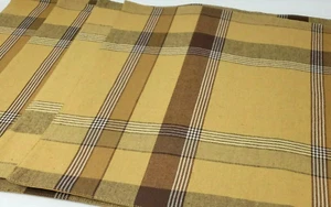 Pottery Barn gelb kariert Tischsets 20" x 14" 4er Set senfgelb Roscoe - Bild 1 von 12