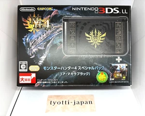 Nintendo 3DS XL LL Monster Hunter 4 Gore Magala Schwarz Special Pack Konsole Neu - Bild 1 von 12