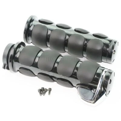 1" Black Handle Bar End Hand Grips For Suzuki Marauder VZ 1600 800 Savage LS 650 - Image 1 of 4