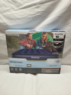 Bestway  10" Queen Air Mattress quick release valve & Antimicrobial Coating  - Image 1 of 4
