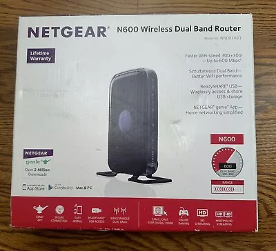 Netgear N600 Wireless Dual Band Wi-Fi Router WNDR3400v3 - Image 1 of 4