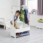 Kids Hanging Rail Extra Storage Shelf Children