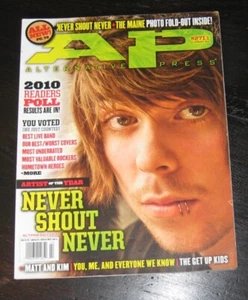 AP magazine KIM SCHIFINO Christofer Drew MIKE Gentile MATT Johnson NEVER SHOUT - Picture 1 of 1