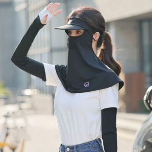UV Protection Ice Silk Mask Dustproof UV Protection Veil Outdoor - Picture 1 of 17