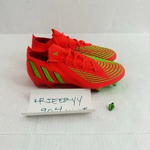 $250 Mens Size 8 | Adidas Predator Edge.1 FG Solar Orange Soccer Cleats GW1010 - Picture 1 of 15