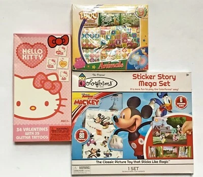 1000 + Pegatinas Hello Kitty / Pegatinas Disney Mick / Animales de dibujos animados St-71 Foto 1 de 4