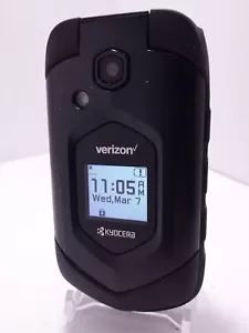 Kyocera DuraXV E4610 Verizon Unlock 4G LTE Rugged CAM Flip Phone NON RETAIL BOX - Picture 1 of 4
