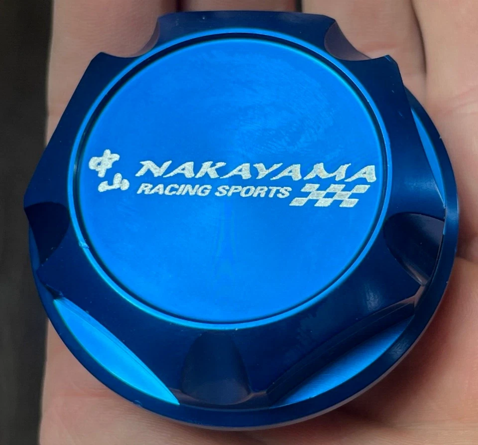TAPA DE ACEITE CNC BILLET AZUL HONDA ACURA K Series K20 K24 B18 B20 B SERIE D16 JDM Foto 1 de 4