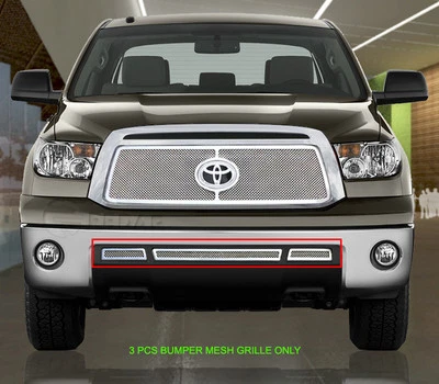 10-13 Toyota Tundra Stainless Mesh Grille Grill Bumper Insert Fedar - Изображение 1 из 4