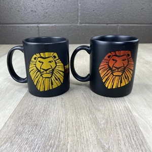 Disney - The Lion King - The Broadway Musical - Cup Mugs - Coffee Tea - Set Of 2 - Picture 1 of 5