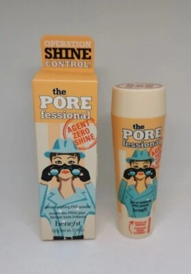 Benefit The Pore Fessional Agent Zero Shine Vanishing Pro Powder With Brush BNIB - Image 1 of 4