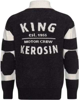 Racer King Kerosin KK Motor Crew Pullover For Hot Rod, Cafe Racer, Biker, Top !! - Image 1 of 3