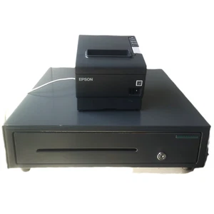 POS Epson TM-88V M244A Bondrucker - Kassenschublade - Bild 1 von 2