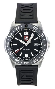Luminox Pacific Diver Rubber Strap Black Dial Divers XS.3121.1 200M Men's Watch - Picture 1 of 4