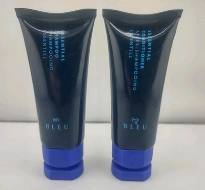 R+Co~BLEU~Champú y acondicionador esencial~36 ml/1,2 fl oz cada uno~Tamaño de viaje~NUEVO SIN CAJA~ Foto 1 de 3