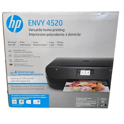 HP Envy 4520 All-In-One Wireless Printer Print Scan Copy BRAND NEW! - Image 1 of 4