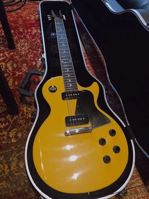 Gibson Les Paul Special 2014 JAPAN LTD TV Yellow Gloss P-90 EXC w/HC - Image 1 of 4