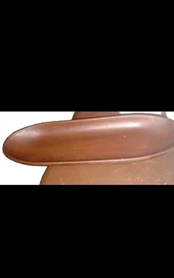 Fruit Bowl Wooden Decorative Oval Brown Decor Lightweight Wood Keys Toiletries - Image 1 of 4