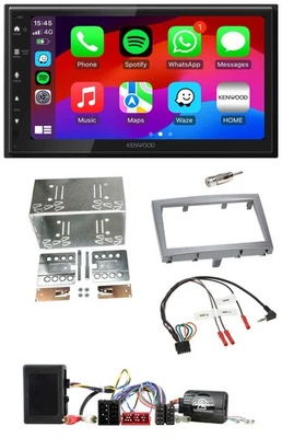 Kenwood Lenkrad USB DAB 2DIN Bluetooth Autoradio für Porsche 911 Boxster Cayman - Bild 1 von 4