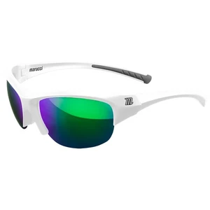 Gafas de sol Marucci Volo Performance de béisbol/softbol - marco blanco/lente verde - Imagen 1 de 1