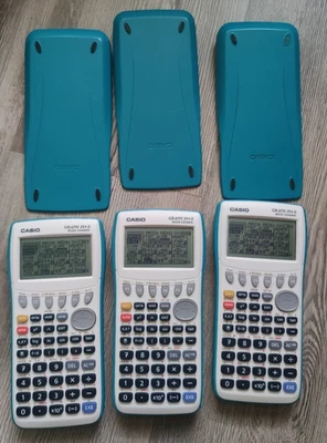 ★ lot 3x Casio GRAPH 35+E mode examen calculatrice lycée et supérieures - Photo 1/2