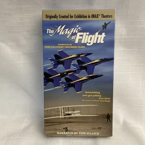 Imax Theaters The Magic Of Flight (VHS Tape) Narrated By Tom Selleck   Aviation - Picture 1 of 5