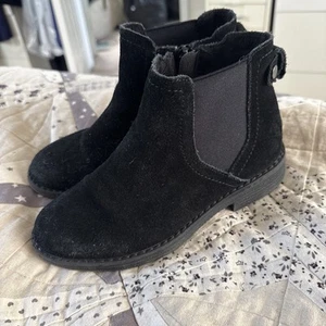Hush Puppies Maddy Black Suede 3.5 36 - Picture 1 of 2
