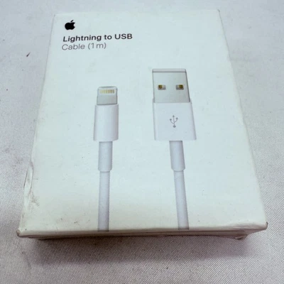 Genuine Apple 1M (3.3') USB to Lightning Charging Cable A1480 (MXLY2AM/A) - Image 1 of 2
