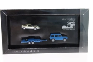 H0 Wiking 1:87 Set Mercedes Benz Museum Oldtimer Service PKW OVP/N45 - Picture 1 of 2