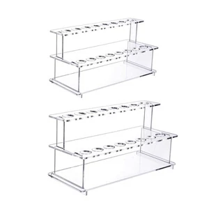 Wine Bottle Stopper Display Rack Display Stairs Decorative Acrylic Storage Rack - Picture 1 of 15