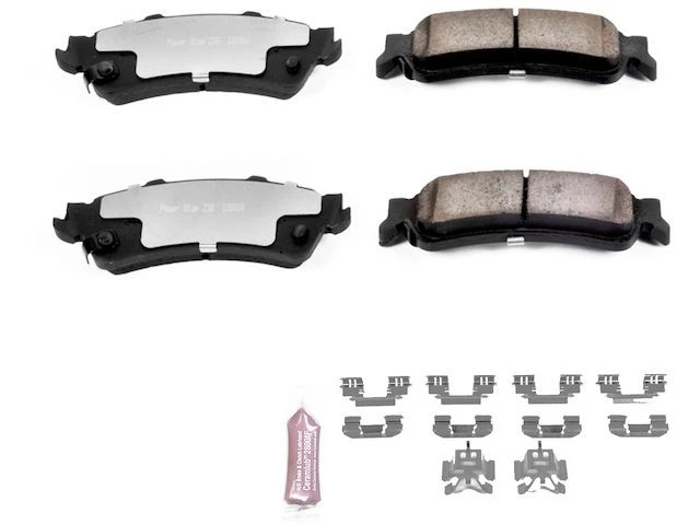 Rear Brake Pad Set For 2001-2002 GMC Yukon XL 1500 HF682DF - Image 1 of 1