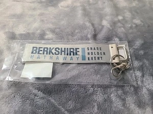 Berkshire Hathaway Wrist Keychain Omaha Ne 2025 Meeting - Picture 1 of 7