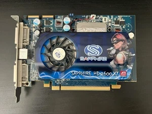 ATI Radeon Sapphire HD 2600 XT Graphics Card 256MB DDR2 PCI-E VGA - - Picture 1 of 7