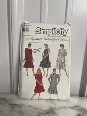 Simplicity Pattern 8394 Great Expectations Women’s Vintage Maternity Dress 10-14 - Image 1 of 4